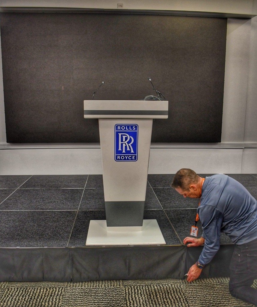 Rolls-Royce Derby stage upgrade